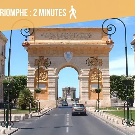 Appartement The Ecucentre With Parking - Historic District Montpellier